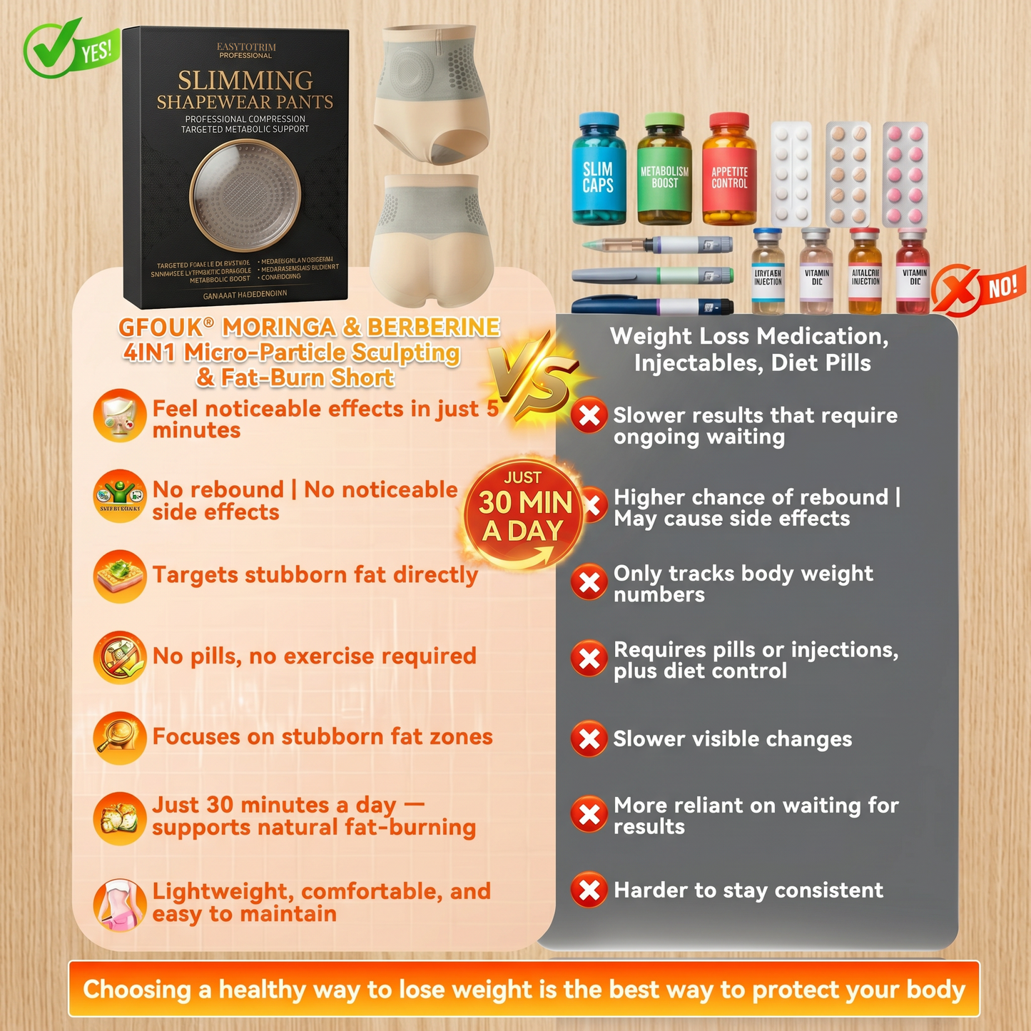 𝗘𝗔𝗦𝗬𝗧𝗢𝗧𝗥𝗜𝗠™ 𝟰-𝗜𝗻-𝟭 𝗙𝗮𝘁-𝗕𝘂𝗿𝗻 𝗦𝗵𝗼𝗿𝘁𝘀 - 𝗥𝗮𝗽𝗶𝗱 𝗙𝗮𝘁 𝗟𝗼𝘀𝘀